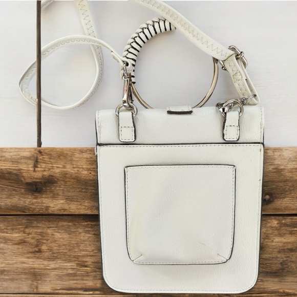 COLLECTION XIIX White Crossbody/Wristlet Handbag - Picture 2 of 6